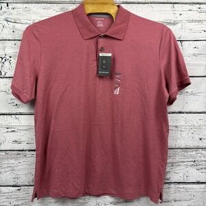 Van Heusen Regular Fit Weekend Polo Shirt 🆕 Men's Rose Heather‎ [Size XXL] New